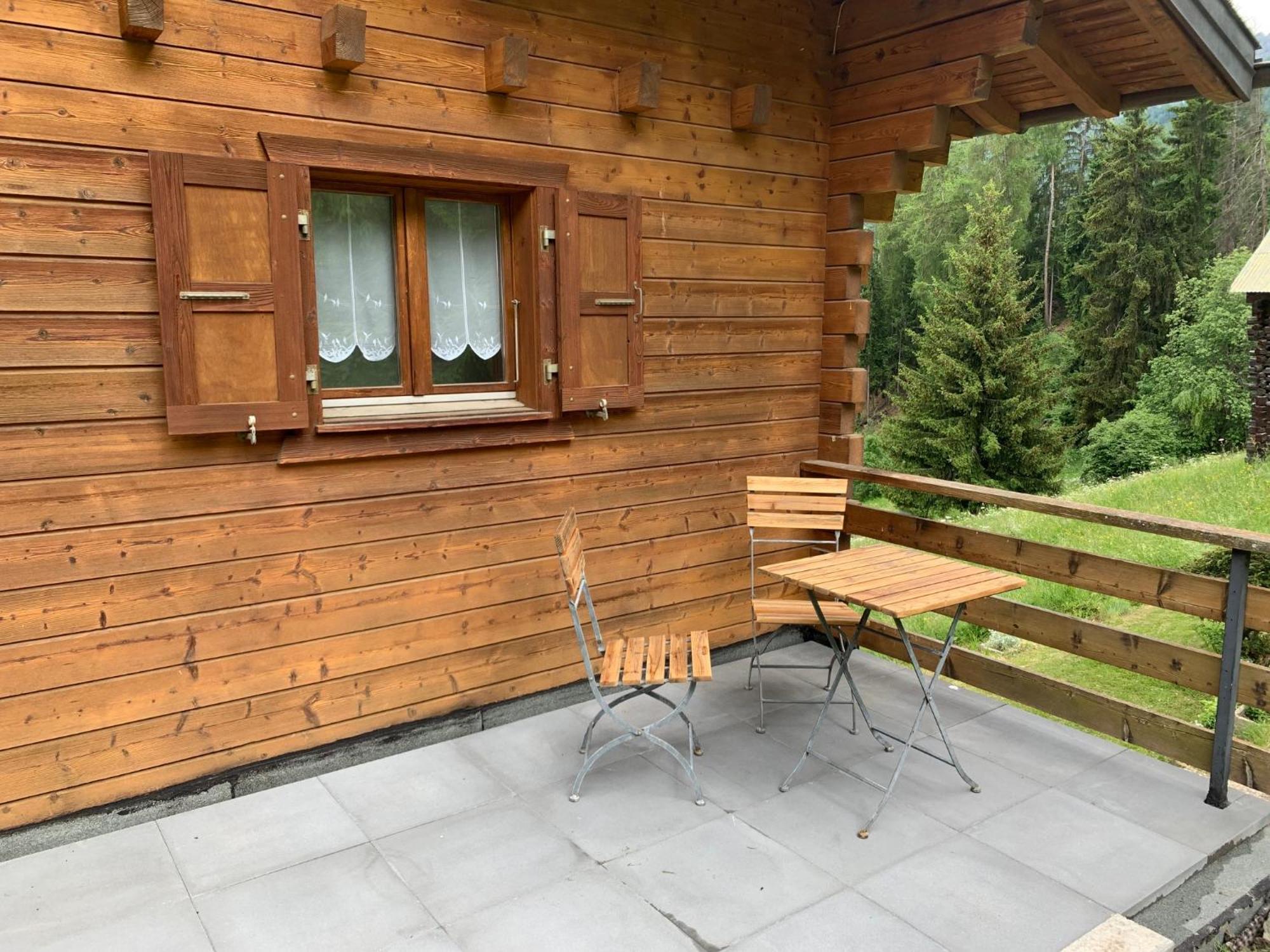 Chalet Le Fertin La Tzoumaz Exterior foto