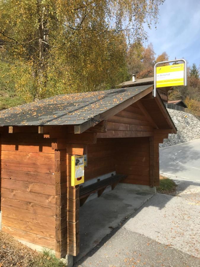 Chalet Le Fertin La Tzoumaz Exterior foto