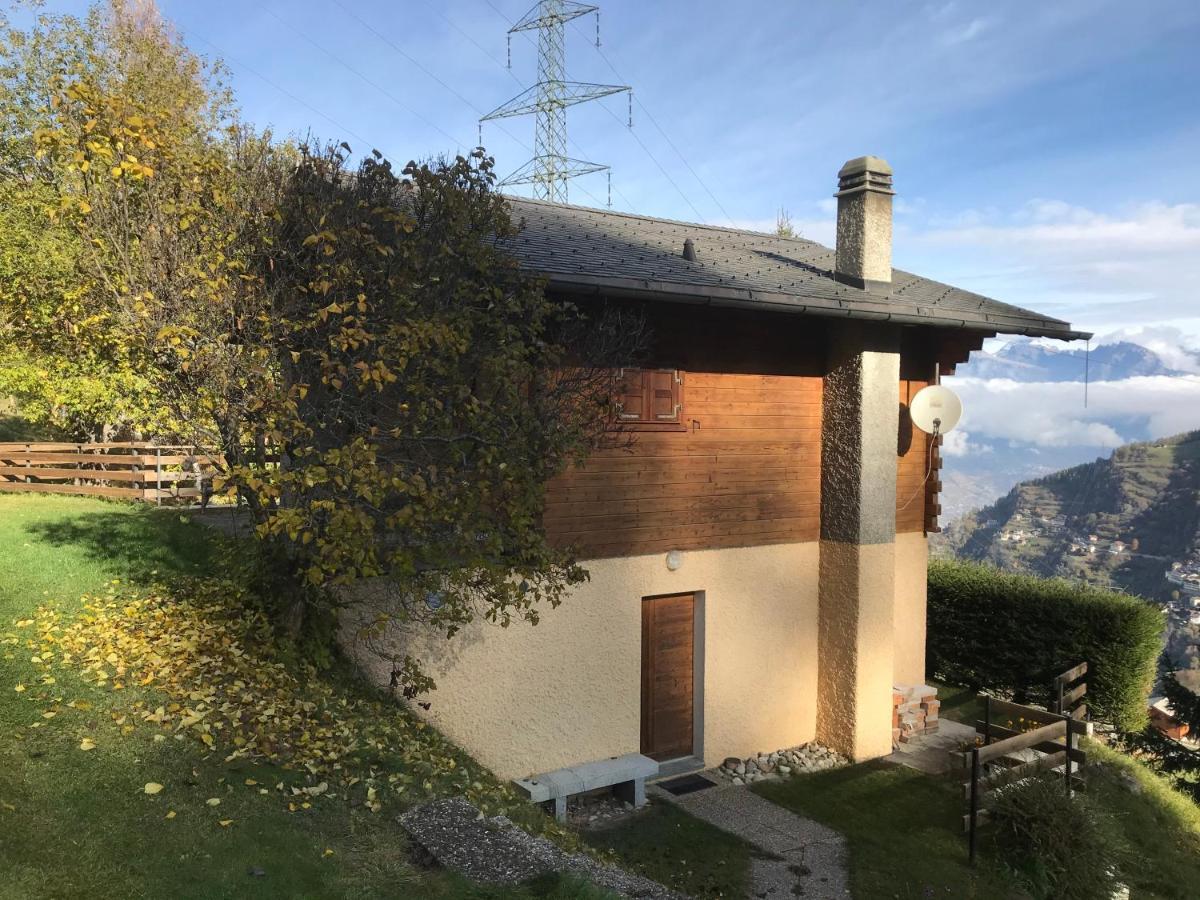 Chalet Le Fertin La Tzoumaz Exterior foto